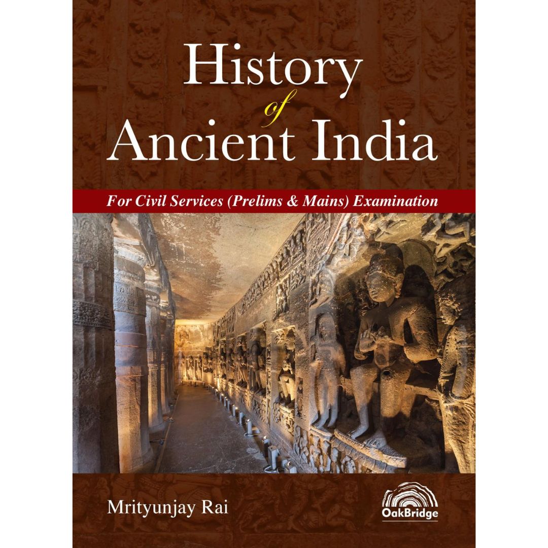 History of Ancient India for UPSC Civil Services Prelims and Mains by Mrityunjay Rai (Bahubali Sir) Front cover